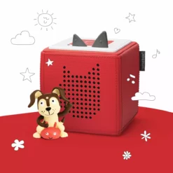 Toniebox Playtime Puppy Starter Set - Red -TONIES Shop 02 PDP Toniebox Playtime Redcolorcorrected 34f5b105 fbaa 4dac 93b6 5f5a32ea3cf9
