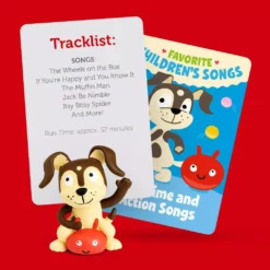 TONIES Toniebox Playtime Puppy Starter Set - Red -TONIES Shop Toniebox Playtime Puppy Starter Set Red Music Tonies 5